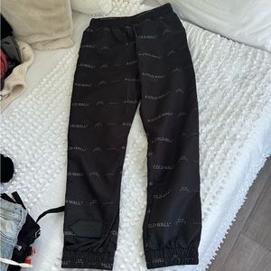 Black A-Cold-Wall logo pants